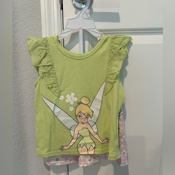 Tinker Bell Kids Matching Set - Green and Pink - Picture 1 of 2